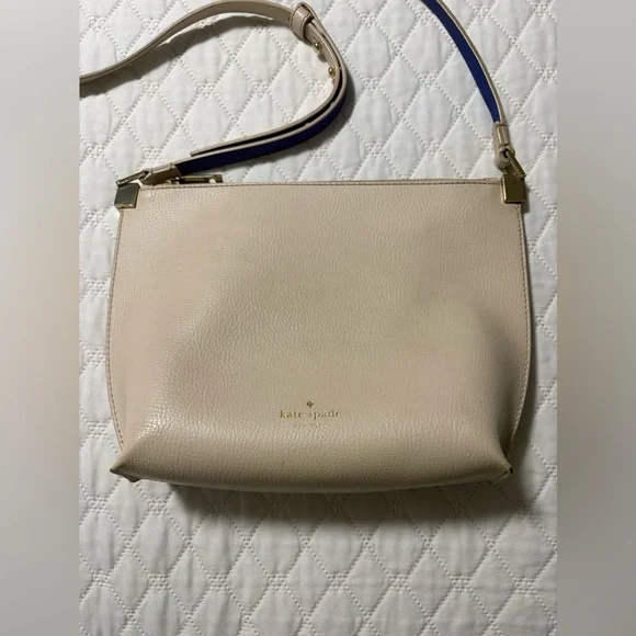 Kate Spade Cream Foster Court Pepper Crossbody Bag Purse - Picture 2 of 16